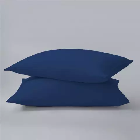 Clasik standart yastıq üzü marin mavi 50x70
