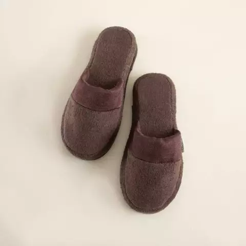 Floss unisex terlik qəhvəyi