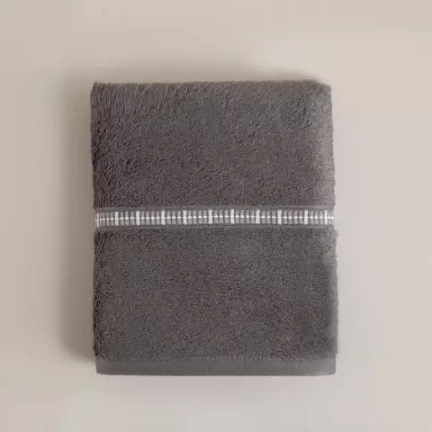 Lindi Üz Dəsmalı 50x90 sm Tünd Boz