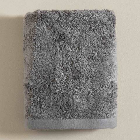 Solid üz dəsmalı sıcak gri 50x90
