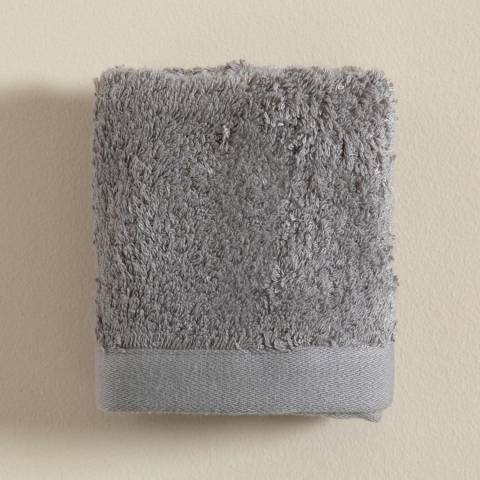 Solid əl dəsmalı sıcak gri 33x33
