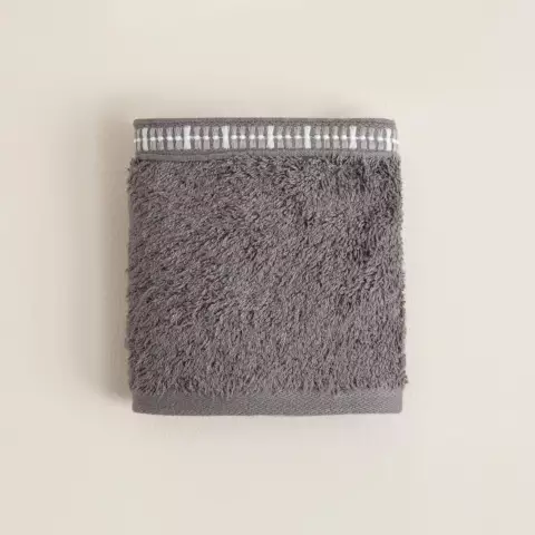 Lindi Əl Dəsmalı 30x50 sm Tünd Boz